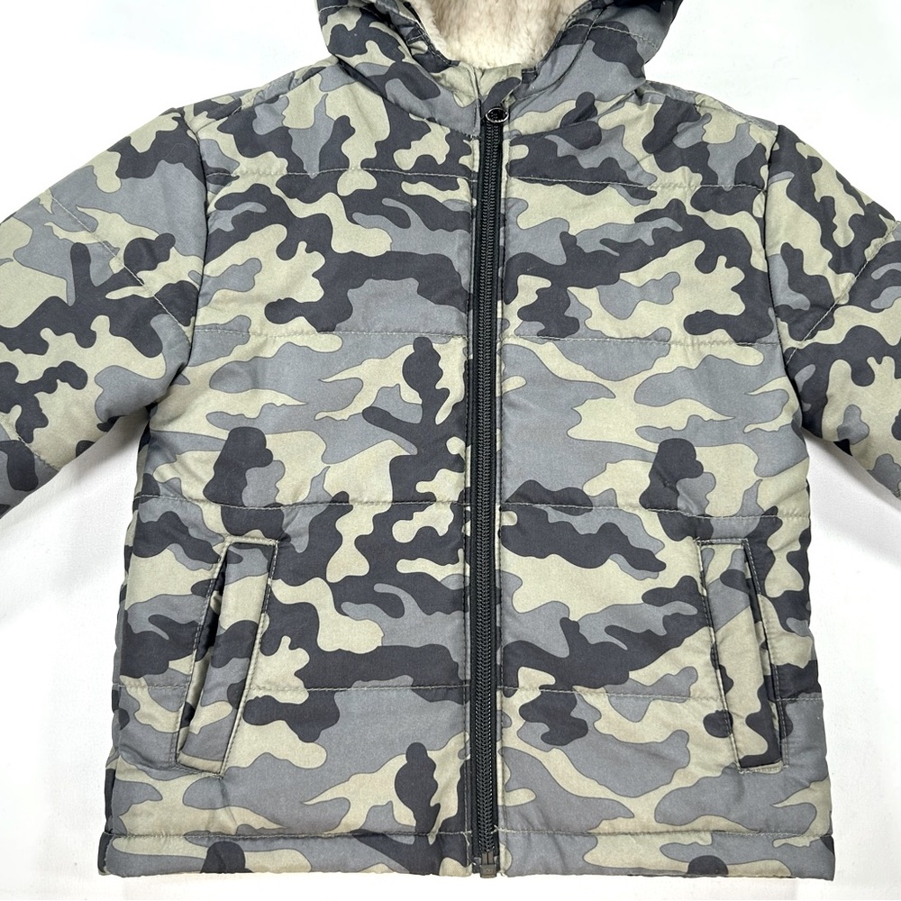 Bass Pro Shops Outdoor Kids Camo Puffer Jacket Size 3 Toddler - Picture 4 of 13
